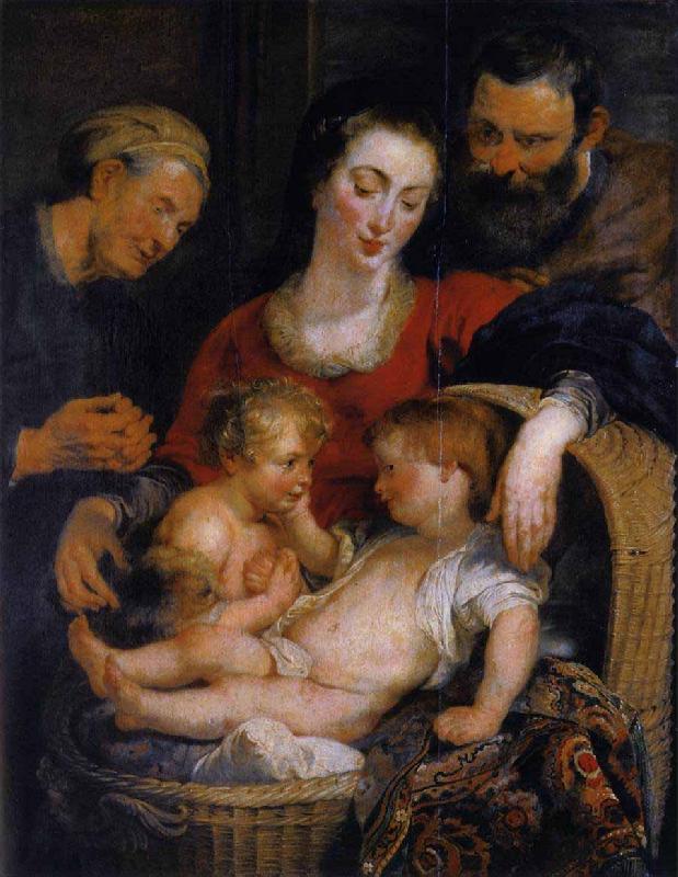 Peter Paul Rubens The Holy Family with St Elizabeth